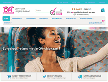 Tablet Screenshot of ovhanger.nl